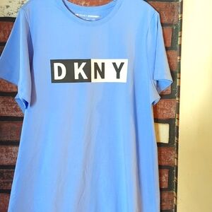 DKNY NWOT Active Wear Dress 2X Blue